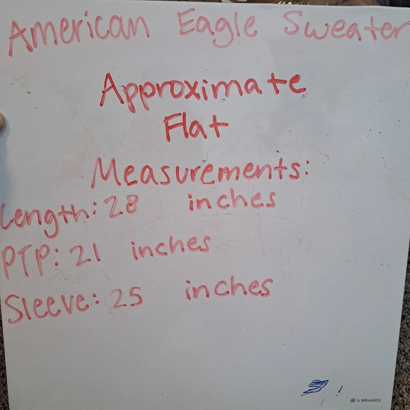 American Eagle Red Black Plaid Knit Button Up Mock Neck Cardigan Sweater Sz M - Picture 6 of 6